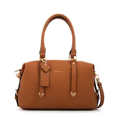 AMPHORA - Cartera tote baul geraldine mediana camel