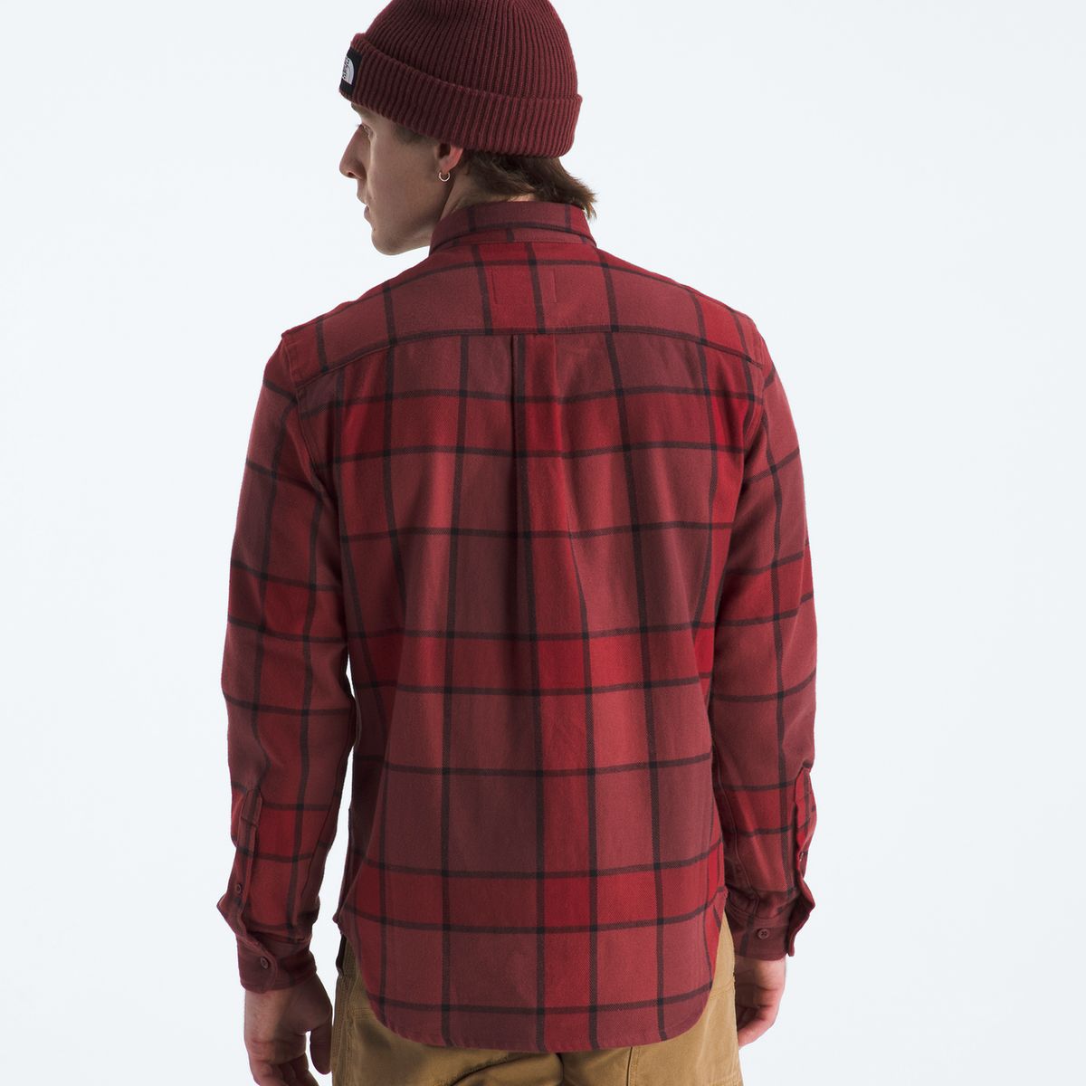 THE NORTH FACE - Camisa Arroyo Flannel Shirt -Plaid Hombre Burdeo