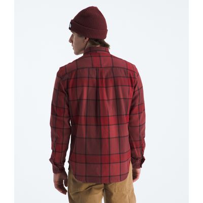 Imagen 2 del producto Camisa Arroyo Flannel Shirt -Plaid Hombre Burdeo