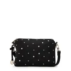 AMPHORA - Cartera bandolera nuit mediana negro