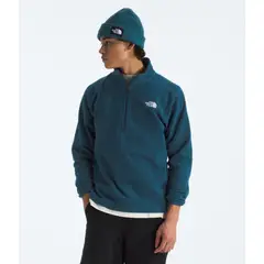 THE NORTH FACE - Polar Textured Cap Rock ¼ Zip Hombre Azul