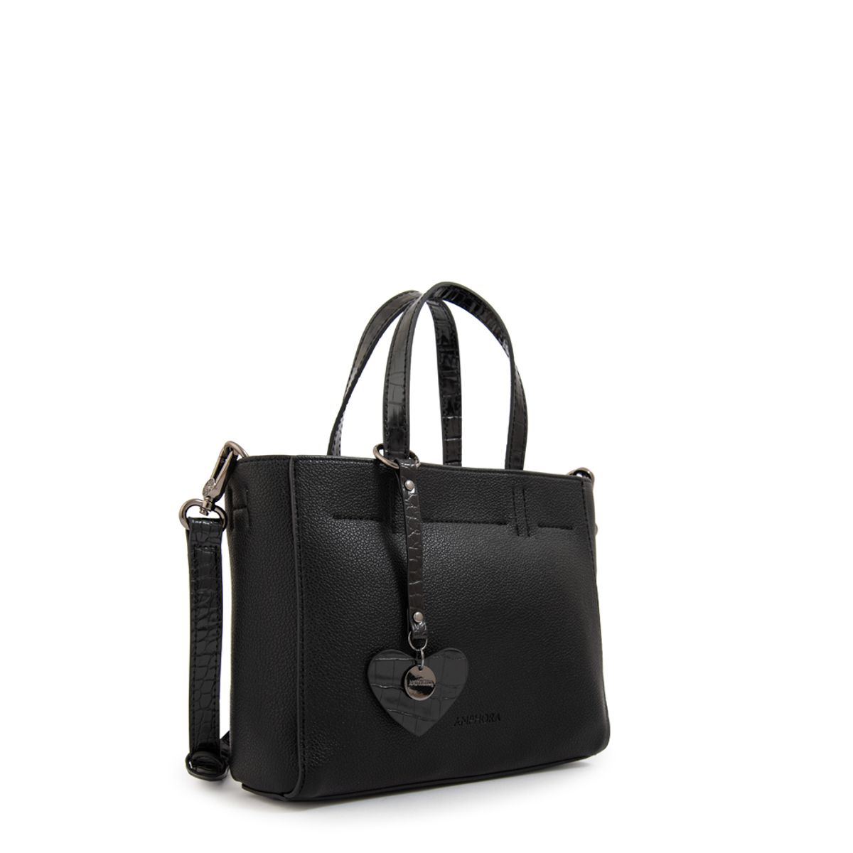 AMPHORA - Cartera tote victoria pequeña negro