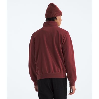 Imagen 2 del producto Poleron Evo Simple Dome 1/4 Zip Hombre Burdeo