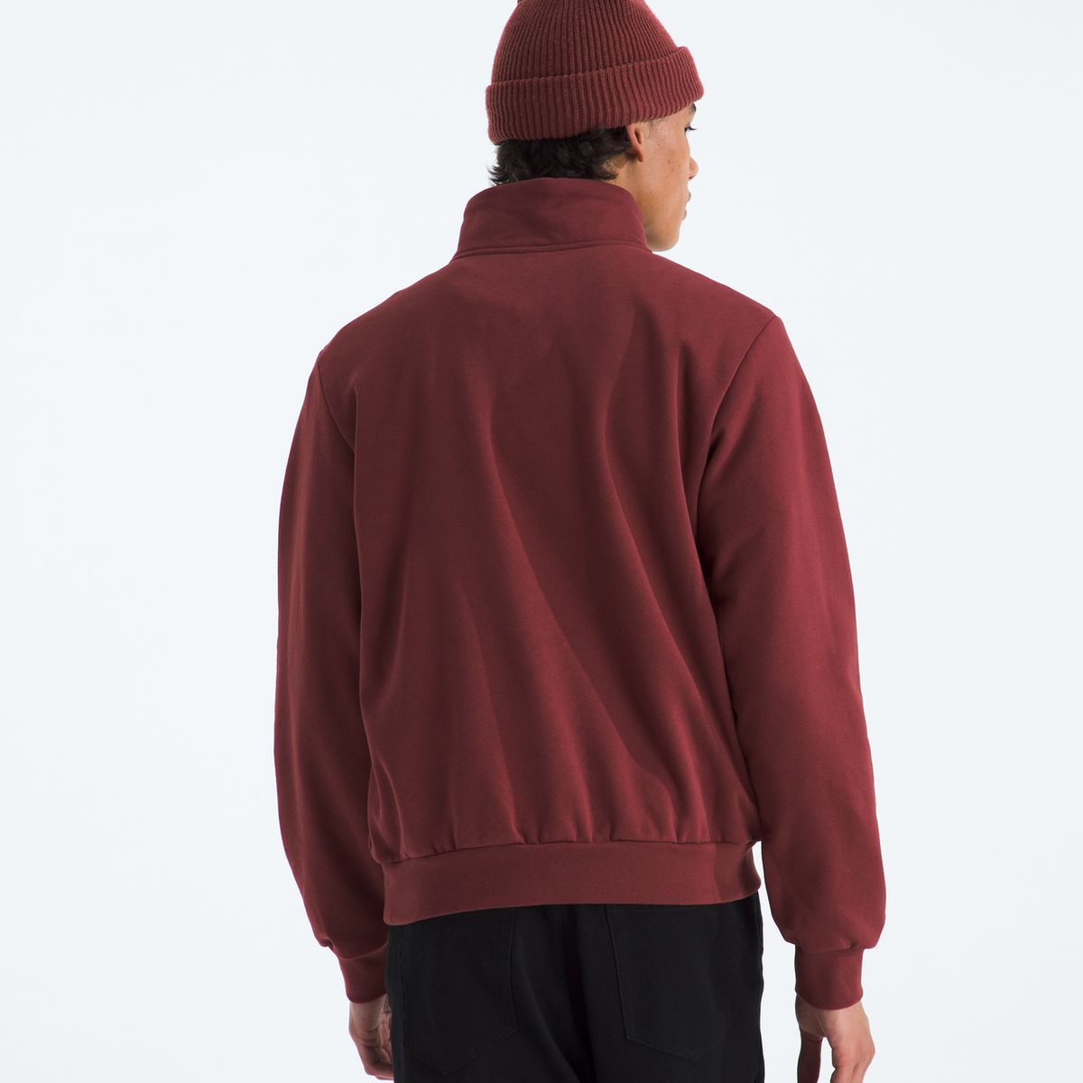 THE NORTH FACE - Poleron Evo Simple Dome 1/4 Zip Hombre Burdeo