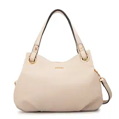 AMPHORA - Cartera tote tres divisiones katherine mediana blanco crudo