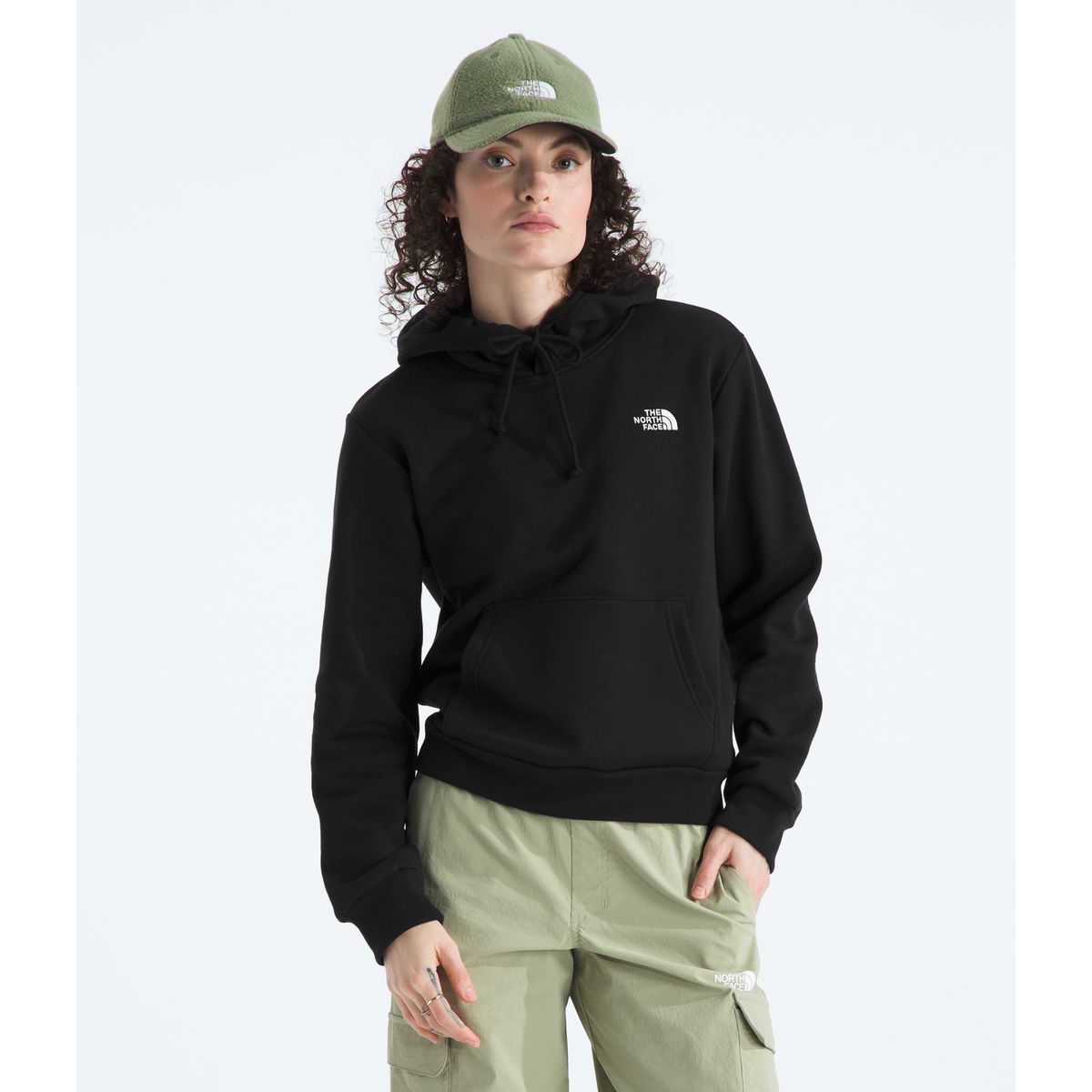 THE NORTH FACE - Poleron Evo Emb Hoodie Mujer Negro