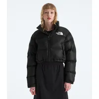 Chaqueta De Pluma 1996 Retro Nuptse Short Mujer Negro