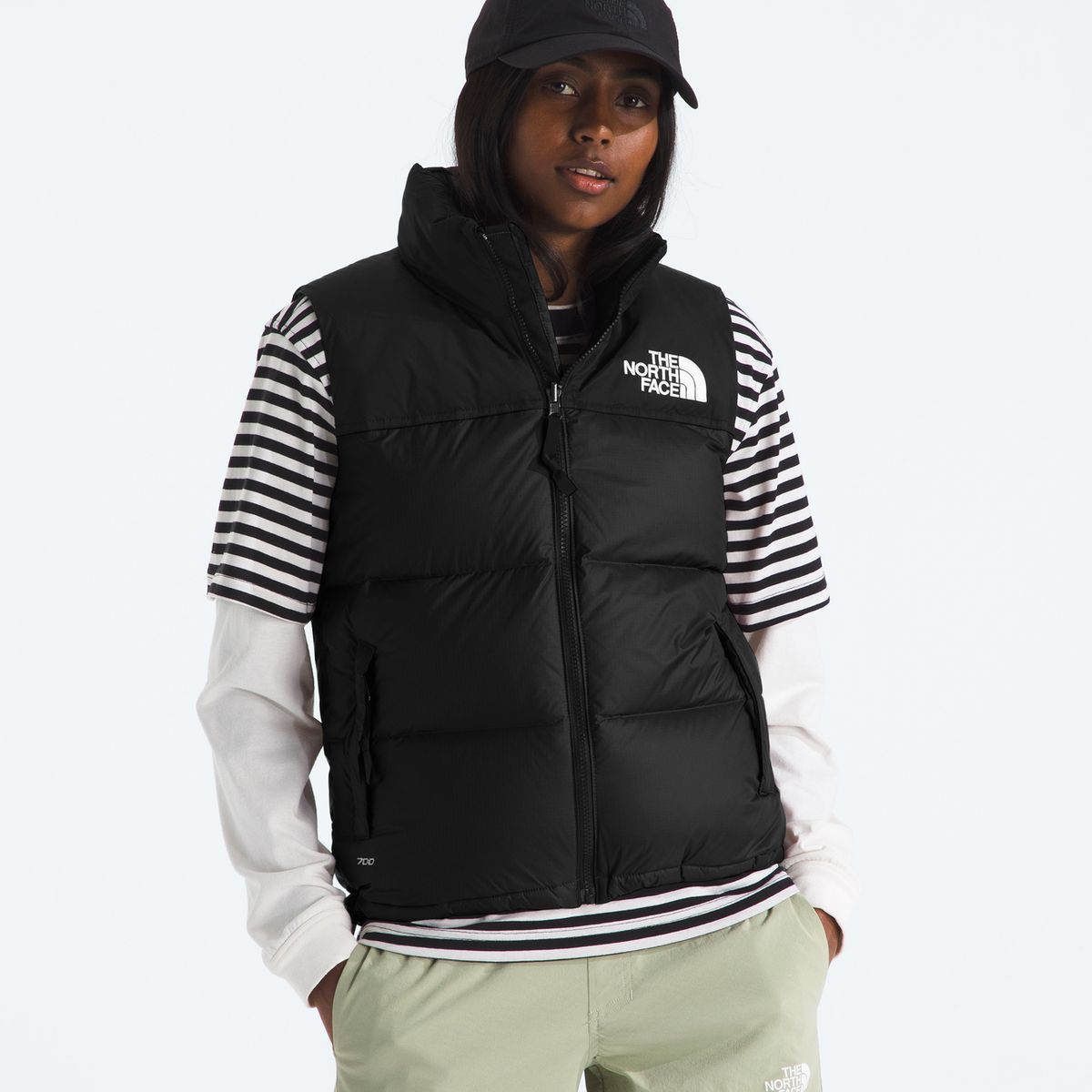 THE NORTH FACE - Chaqueta De Pluma 1996 Retro Nuptse Vest Mujer Negro