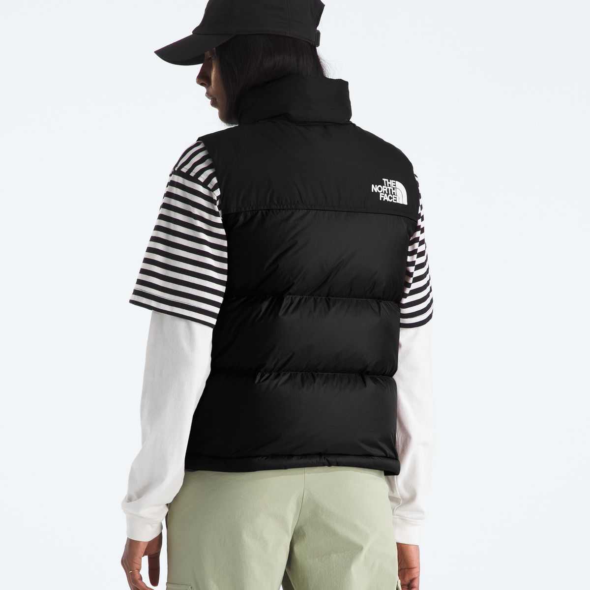 THE NORTH FACE - Chaqueta De Pluma 1996 Retro Nuptse Vest Mujer Negro
