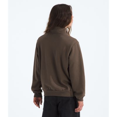 Imagen 2 del producto Poleron Evo Simple Dome 1/4 Zip Hombre Café