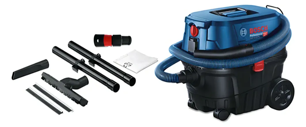 BOSCH Aspiradora Secohumedo Gas 12-25 Pl, 1250w Industrial