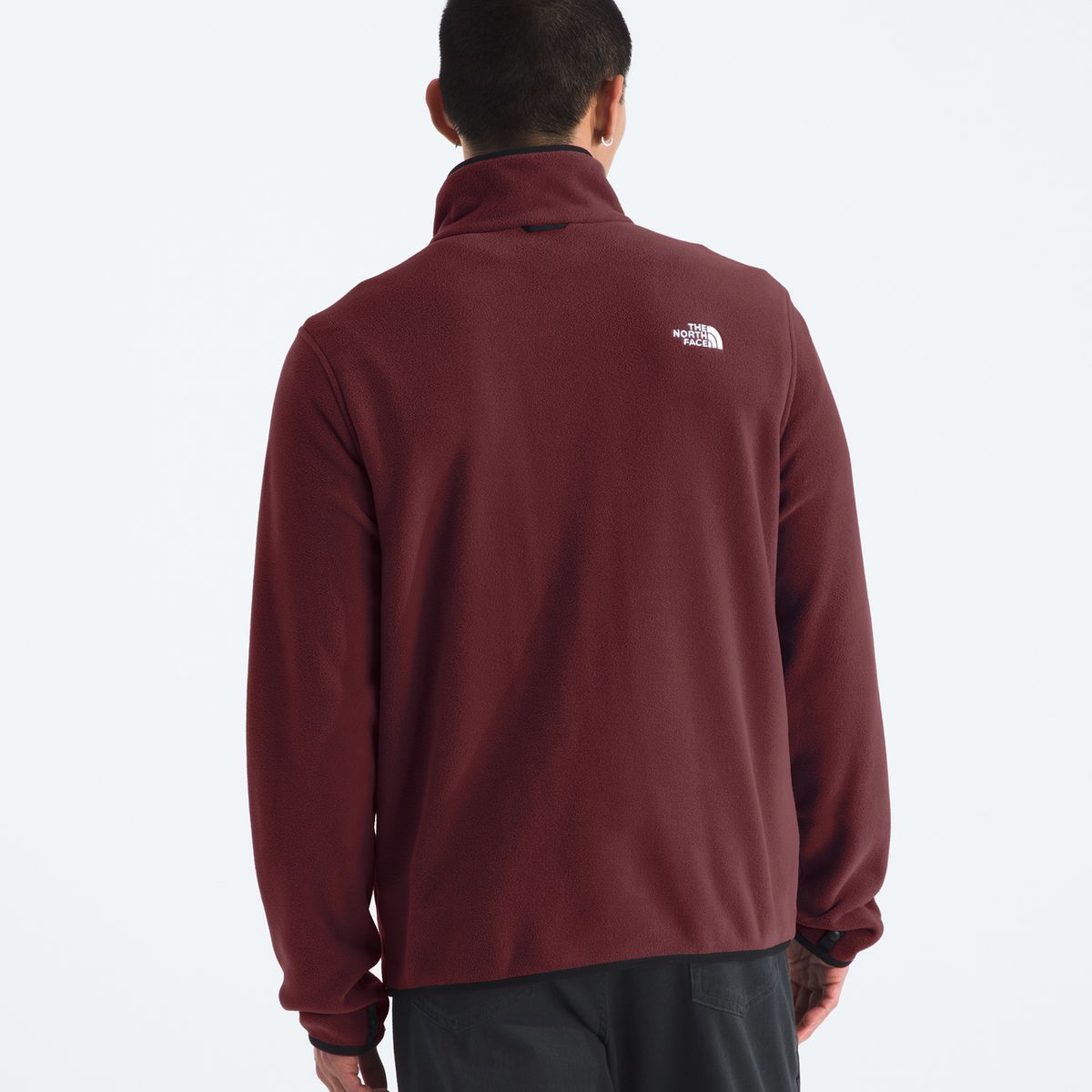 THE NORTH FACE - Chaqueta Glacier Fleece Jacket Hombre Burdeo