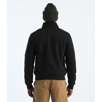 Imagen 2 del producto Poleron Evo Simple Dome 1/4 Zip Hombre Negro