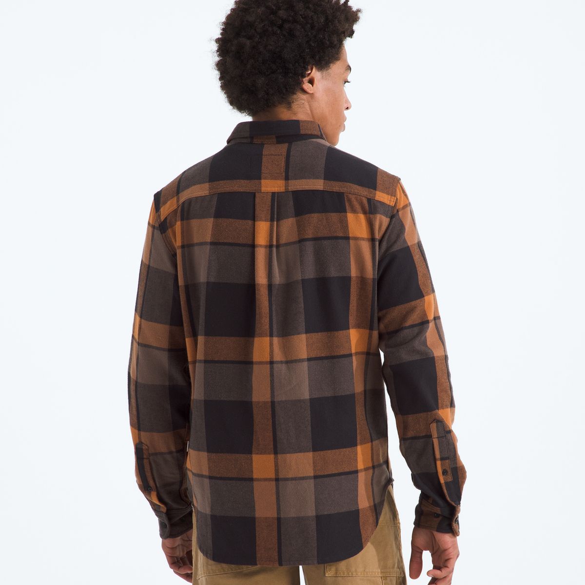 THE NORTH FACE - Camisa Arroyo Flannel Shirt -Plaid Hombre Café