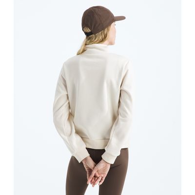 Imagen 2 del producto Poleron Evo Simple Dome 1/4 Zip Mujer Blanco Invierno