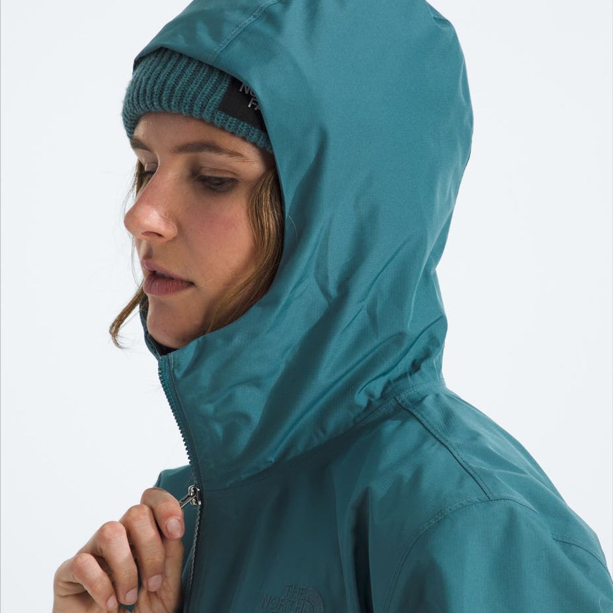 THE NORTH FACE - Chaqueta Impermeable Daybreak Mid Parka Mujer Azul