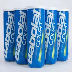 BABOLAT - ESPECIAL 5 TARROS PELOTAS PADEL COURT - 3 UNIDADES POR TARRO