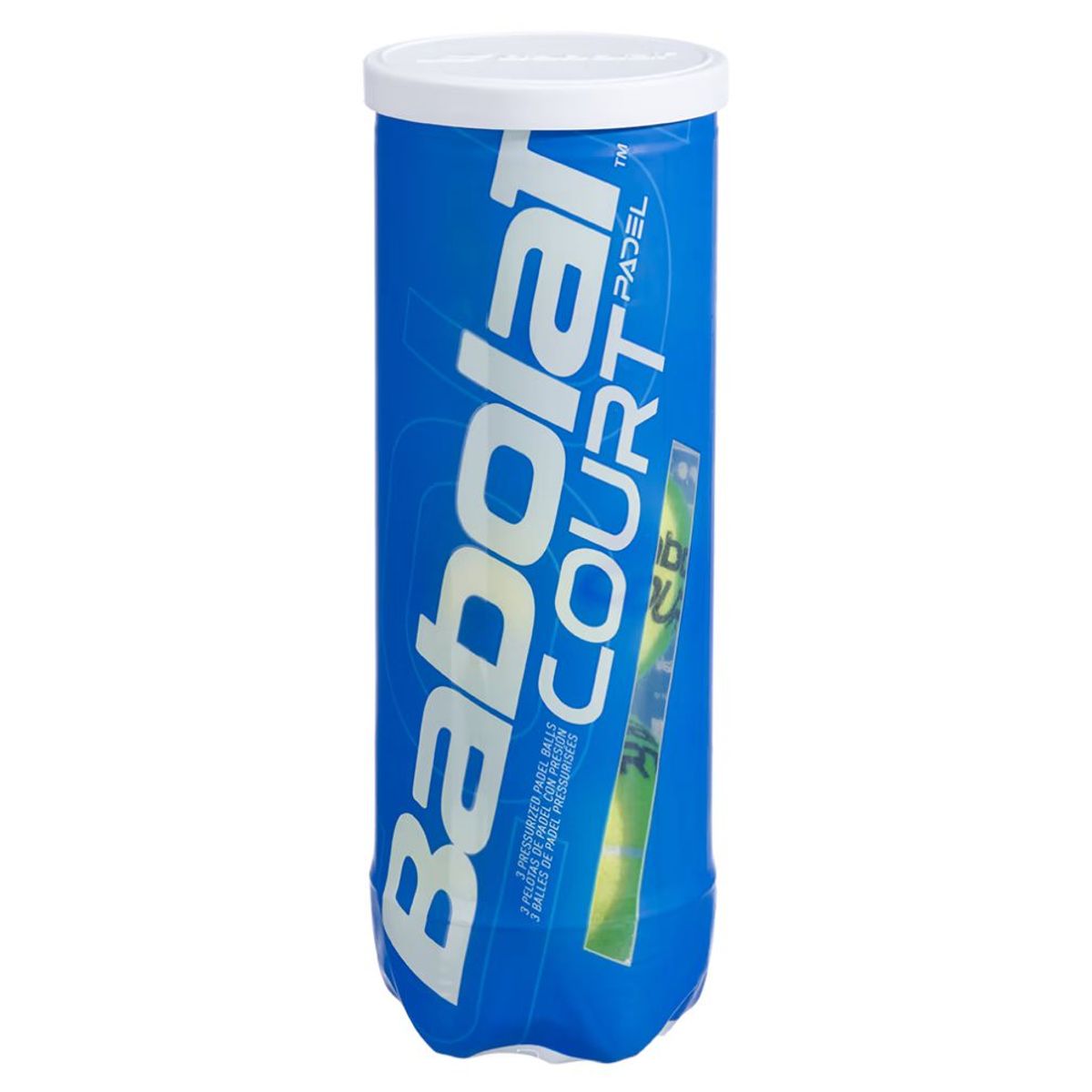 BABOLAT - ESPECIAL 5 TARROS PELOTAS PADEL BABOLAT COURT - 3 UNIDADES POR TARRO