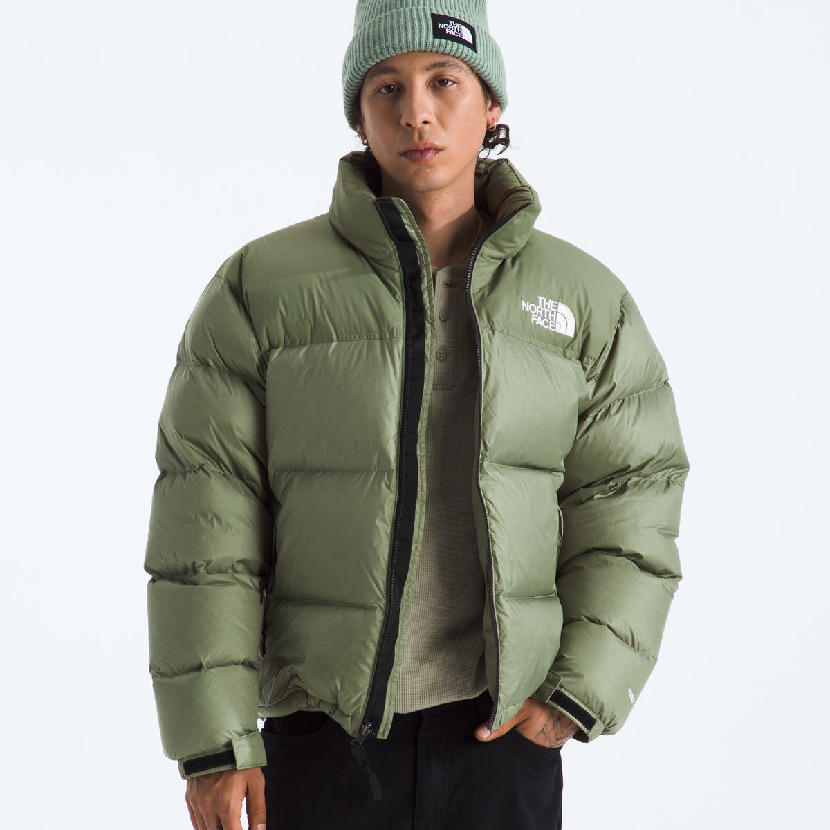 THE NORTH FACE - Chaqueta De Pluma 1996 Retro Nuptse Hombre Verde Claro