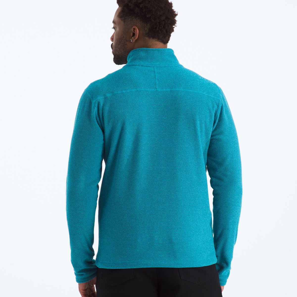 THE NORTH FACE - Polar Textured Cap Rock ¼ Zip Hombre Azul