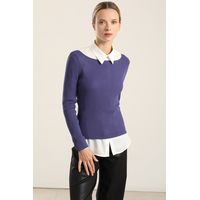 Jersey Punto Basico, Azul