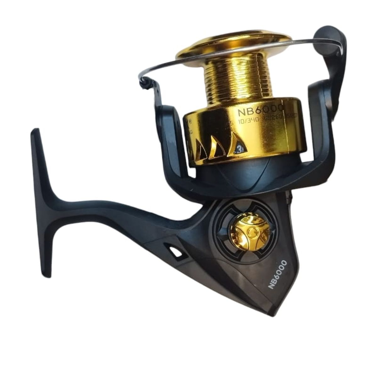 GENERICO - Carrete 6000 3 rodamientos pesca deportiva