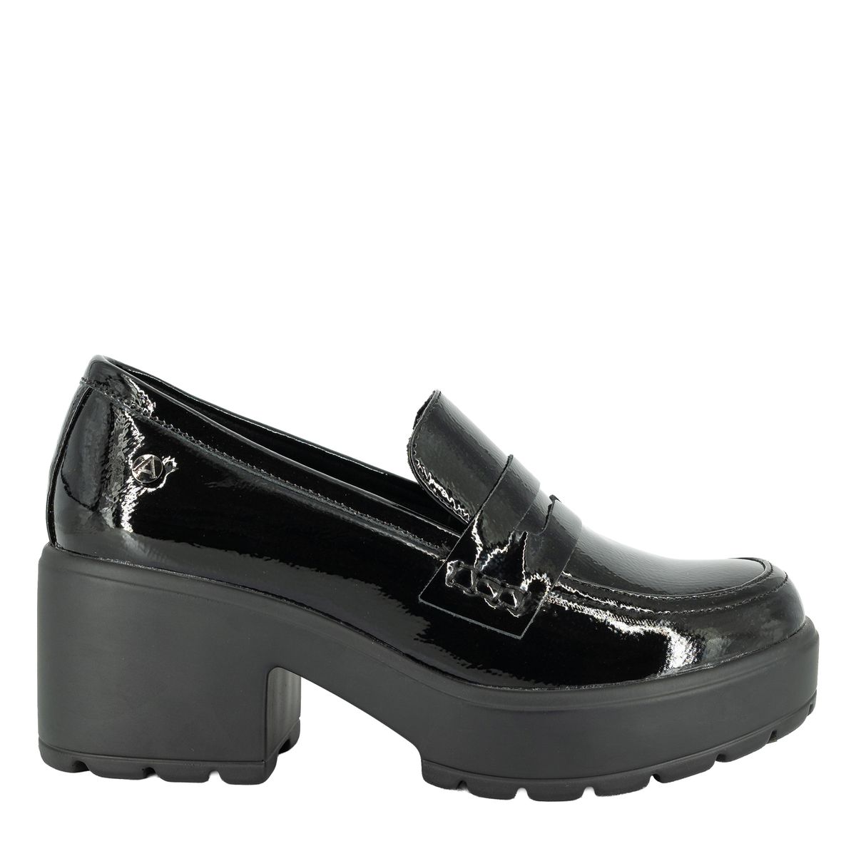 ALQUIMIA - Mocasin Mujer Negro Joan Alquimia