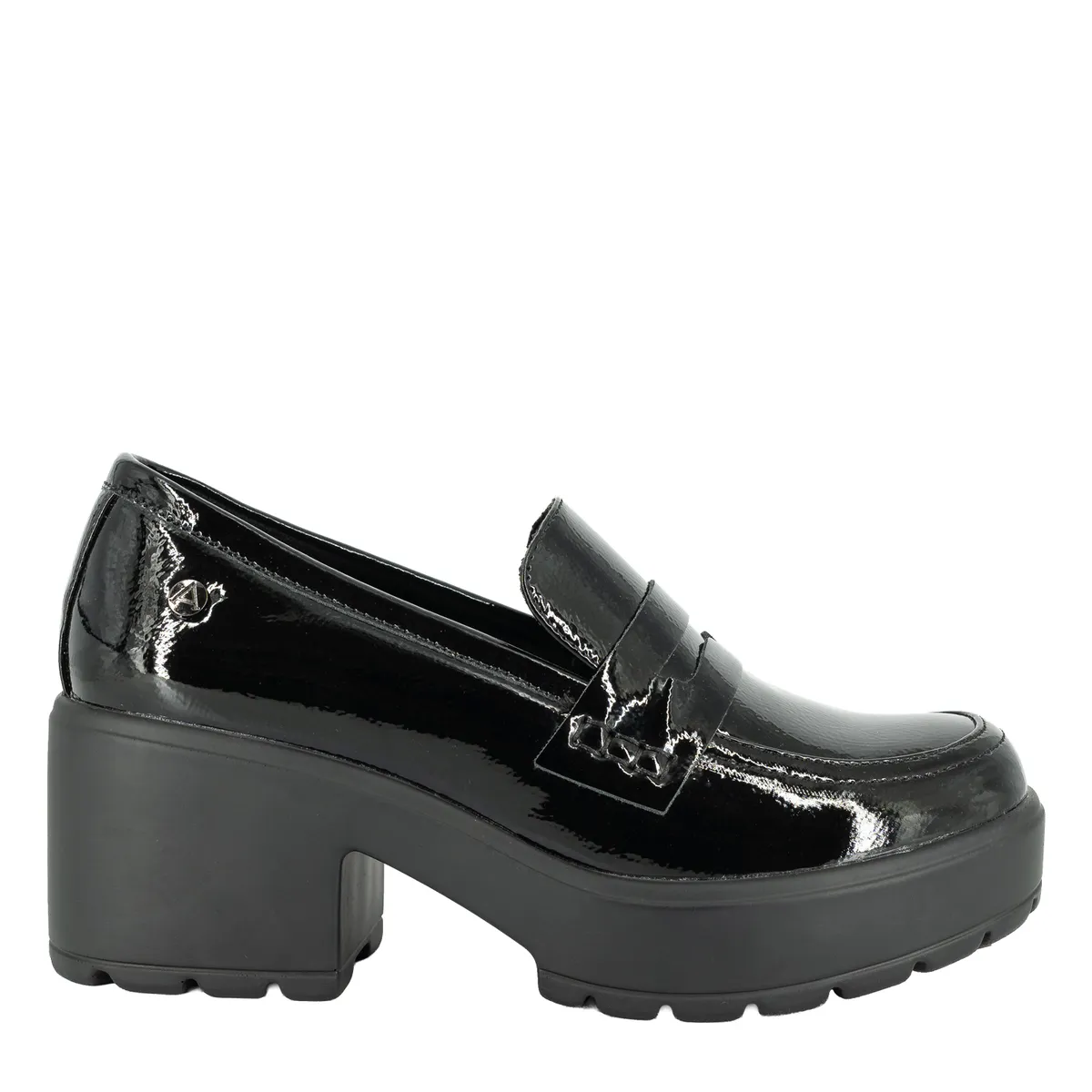 ALQUIMIA - Mocasin Mujer Negro Joan Alquimia
