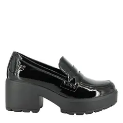 ALQUIMIA - Mocasin Mujer Negro Joan