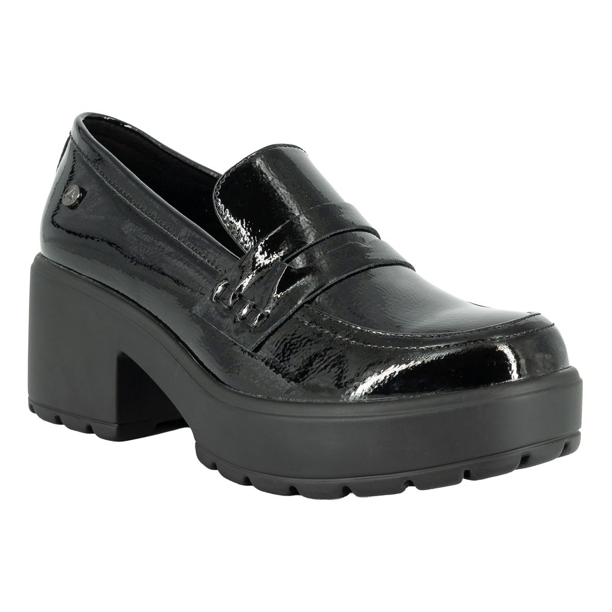 ALQUIMIA - Mocasin Mujer Negro Joan Alquimia