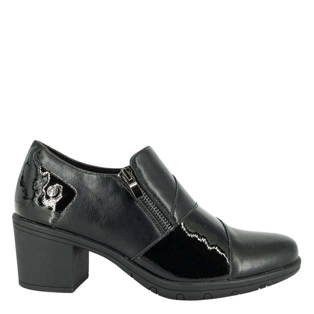 ALQUIMIA - Mocasin Mujer Negro Carit Alquimia