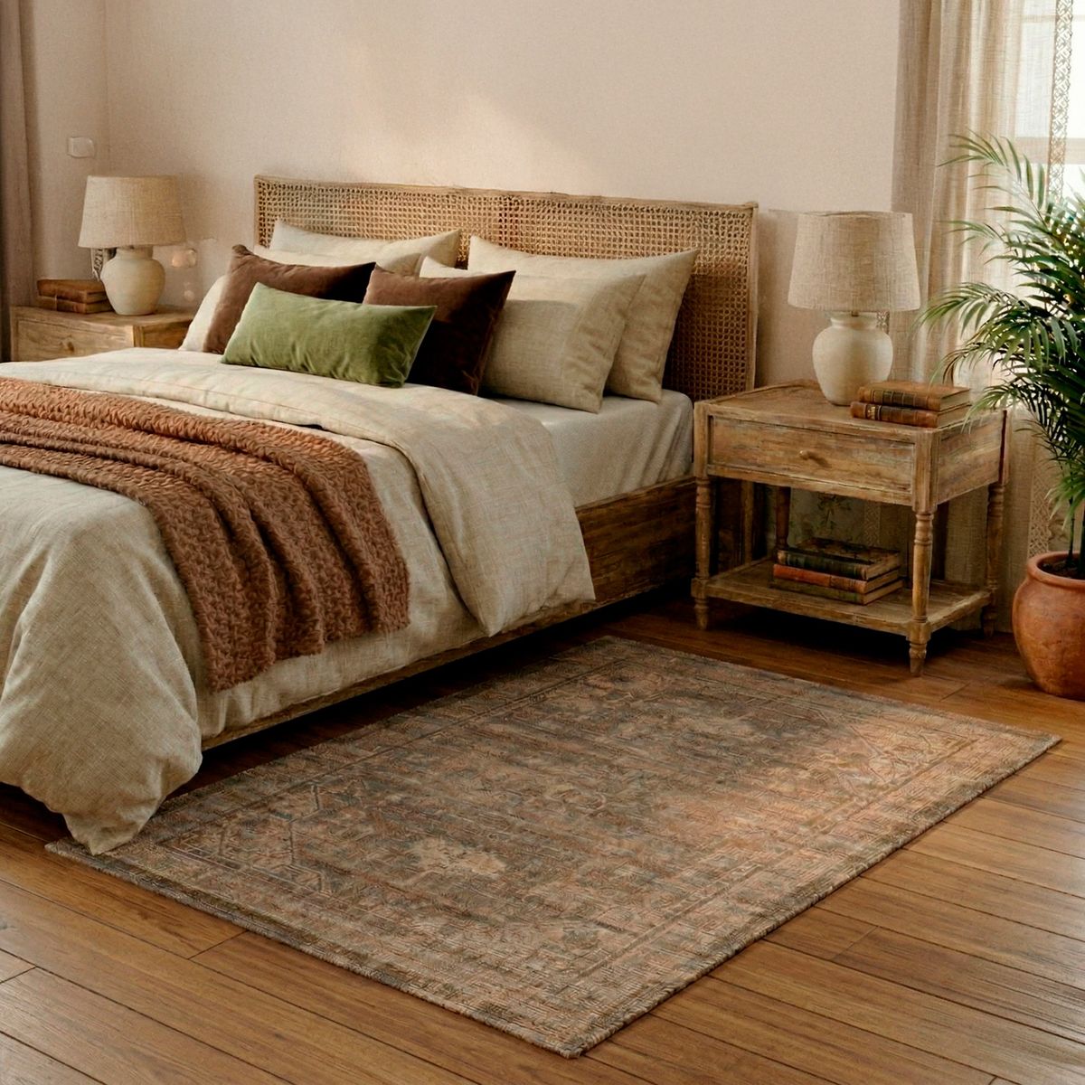 DIB - Alfombra Handwoven Yute Vintage 60X120 07 Grey
