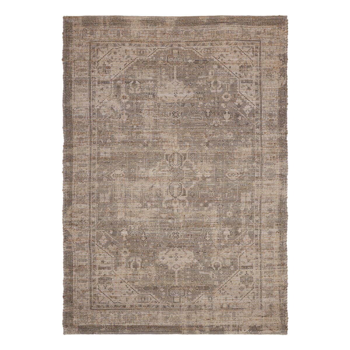 DIB - Alfombra Handwoven Yute Vintage 60X120 07 Grey