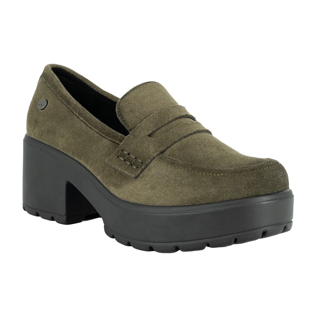 ALQUIMIA - Mocasin Mujer Verde Joan Alquimia