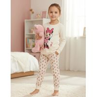 Pijama Largo Niña Minnie Mouse