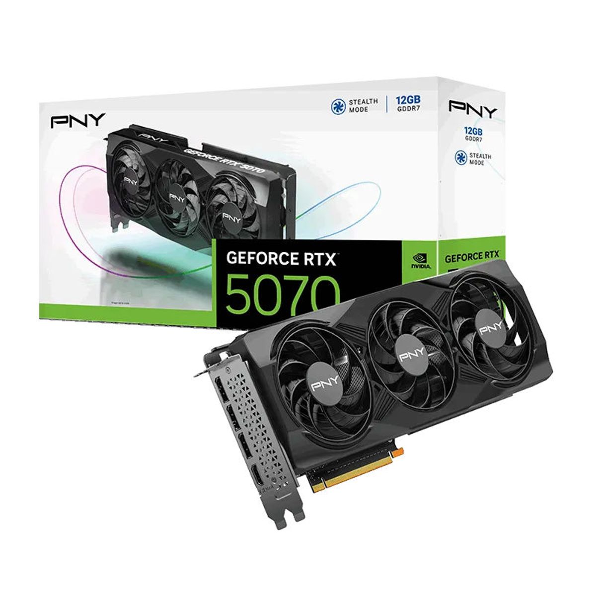 PNY - PNY NVIDIA GeForce RTX 5070 Triple Fan