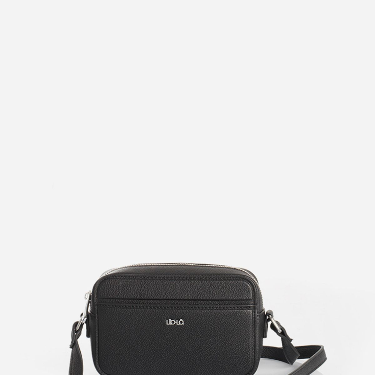 LIOLA - Mini Cartera, Simil Cuero, Negro Liola