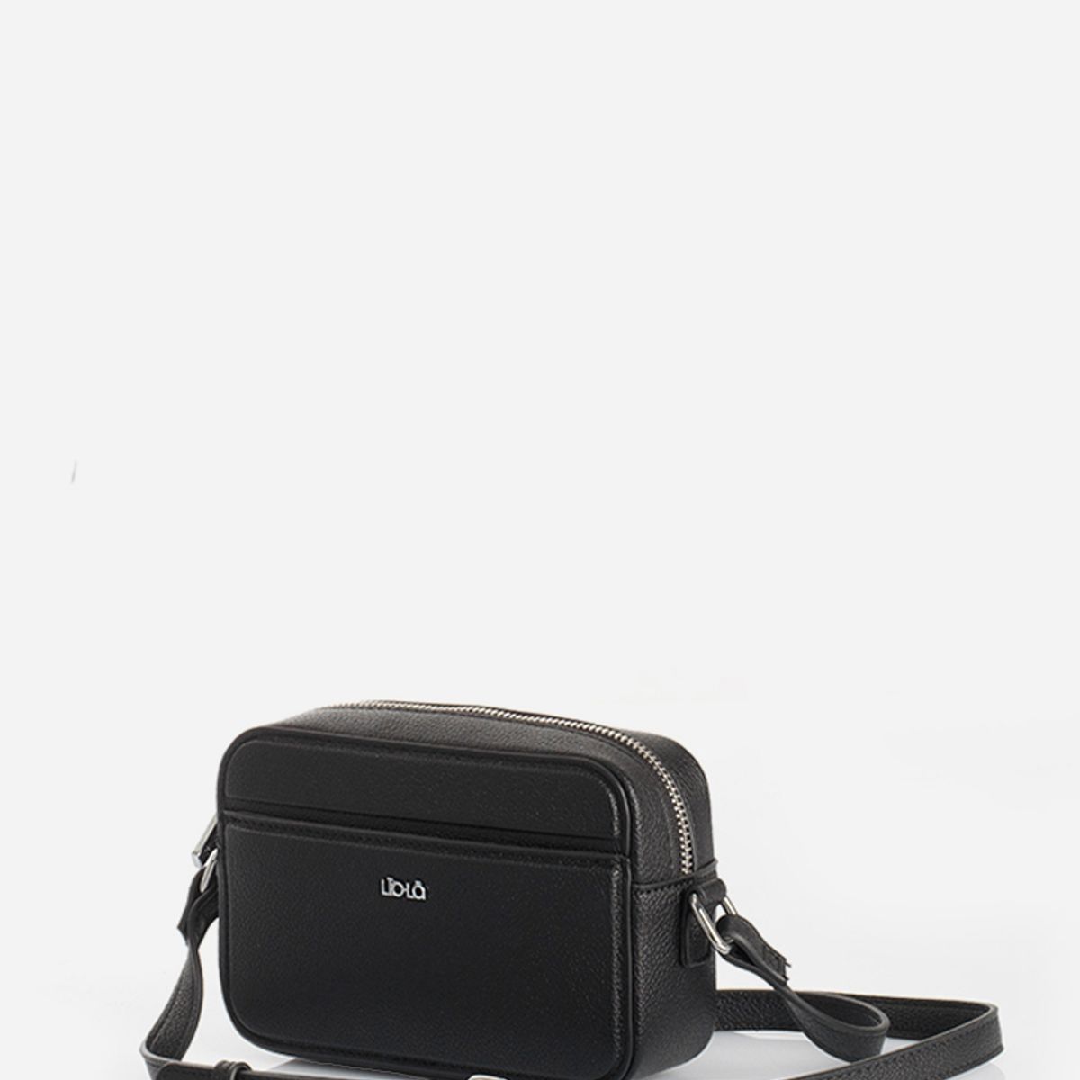 LIOLA - Mini Cartera, Simil Cuero, Negro Liola