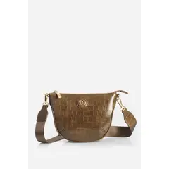 LIOLA - Cartera Bandolera, Simil Crocco, Militar