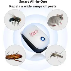 MOVI - Repelente para Roedores e Insectos Voladores y Rastreros – Cobertura 80 m²