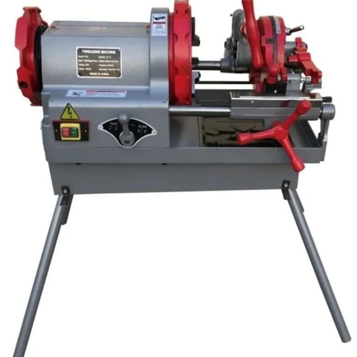 GENERICO - Maquina roscadora de tubos de 1/2'' - 4 " plg  Npt 220v P100