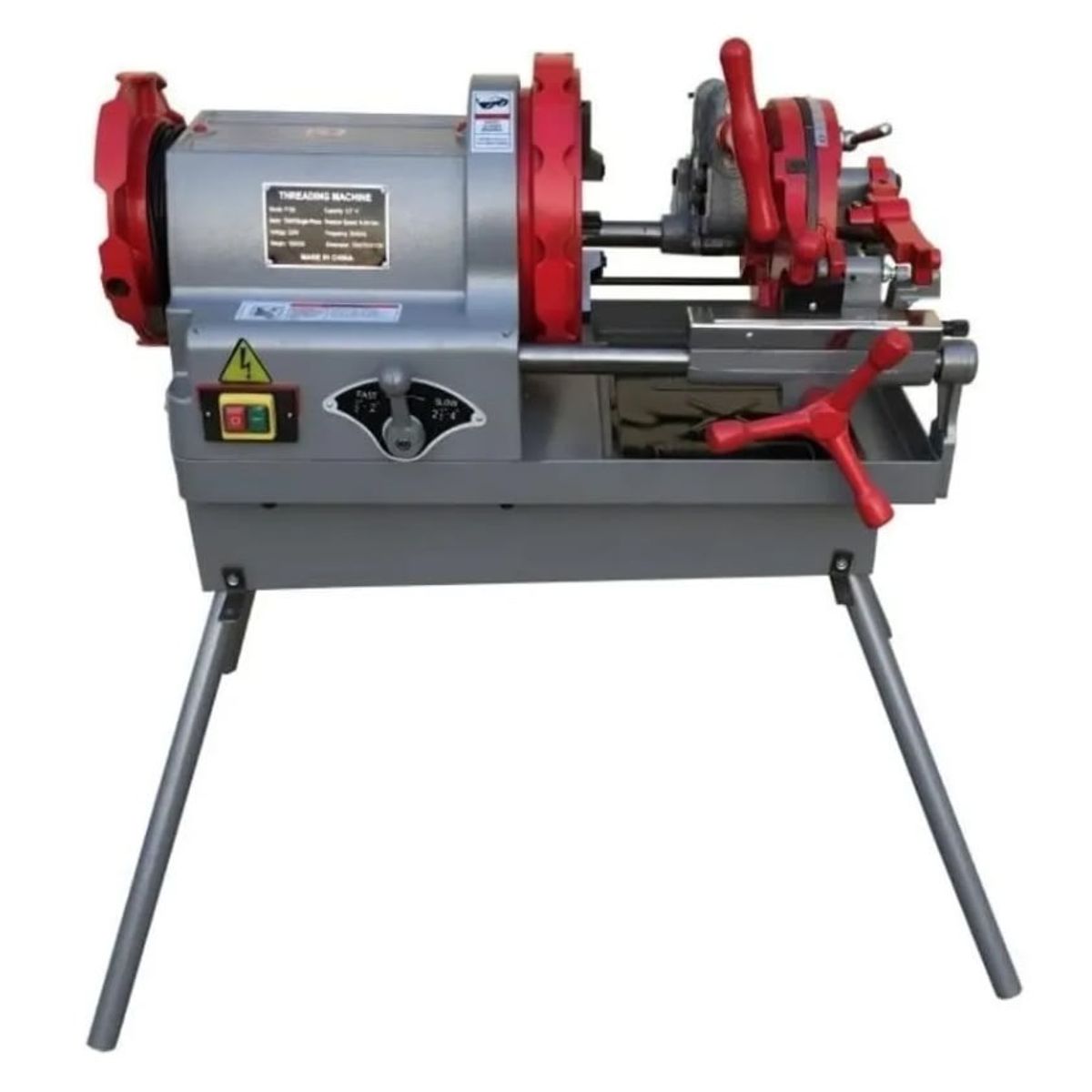GENERICO - Maquina roscadora de tubos de 1/2'' - 4 " plg  Npt 220v P100