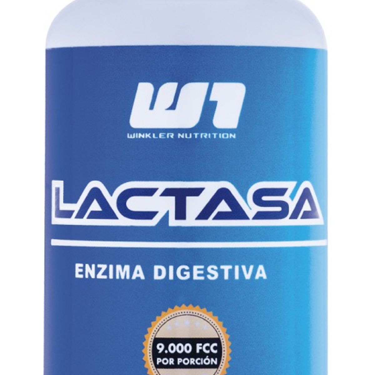 WINKLER NUTRITION - Lactasa - Intolerantes A La Lactosa 9000 Fcc 60 Cápsulas