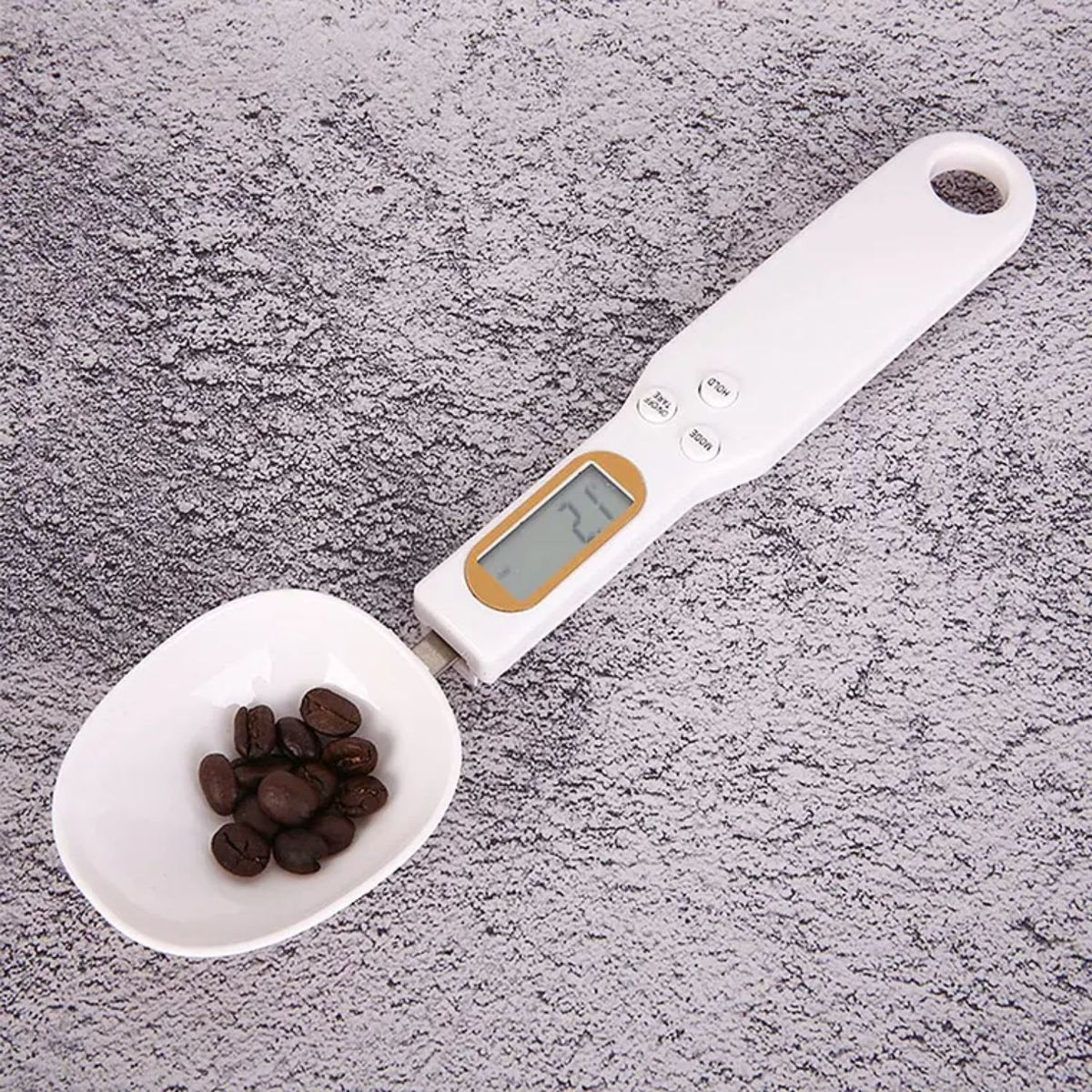 GENERICO - Cuchara Balanza Pesa Medidora Gramera De Cocina