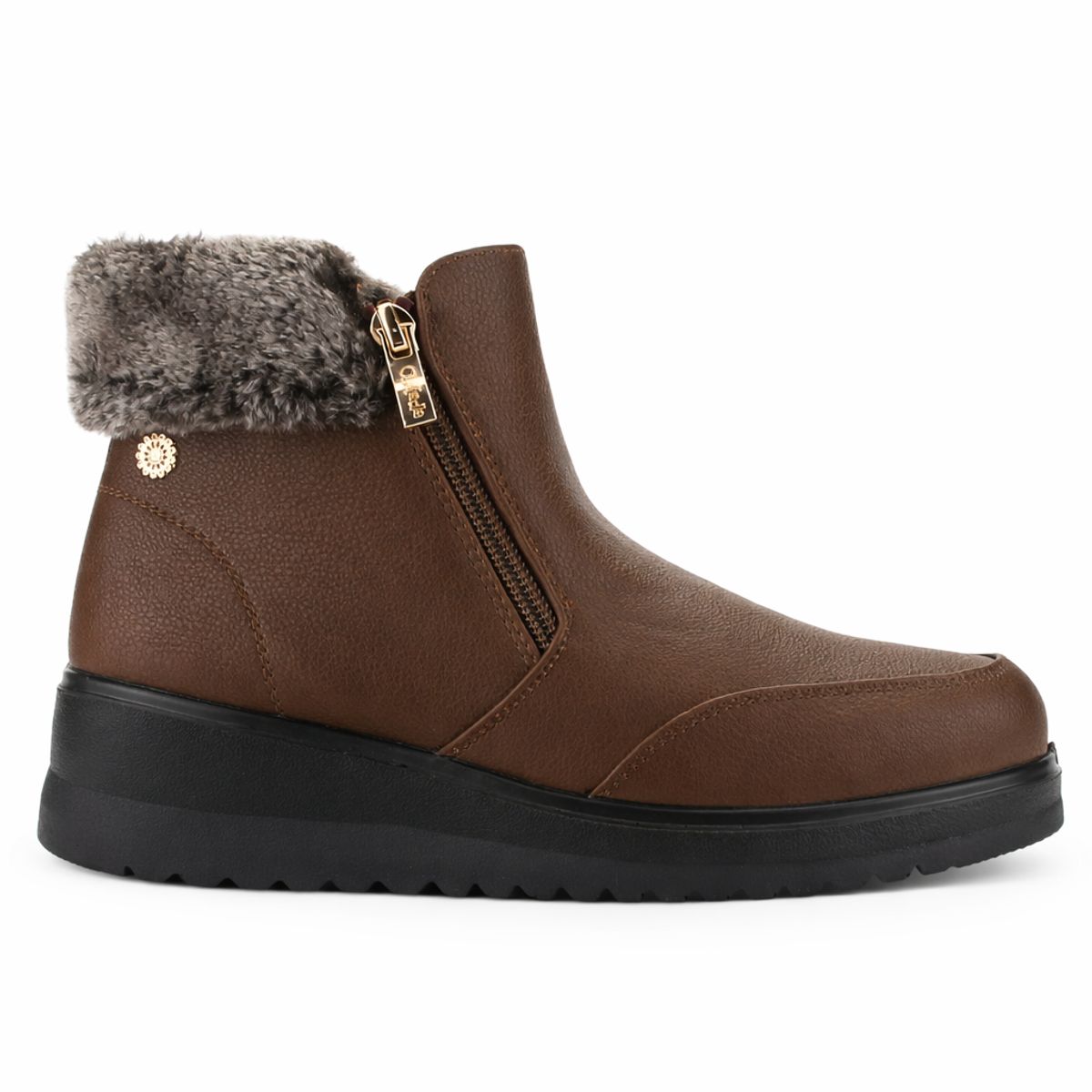 CHALADA - Botin Mujer Tostado Casual Chalada Rayo
