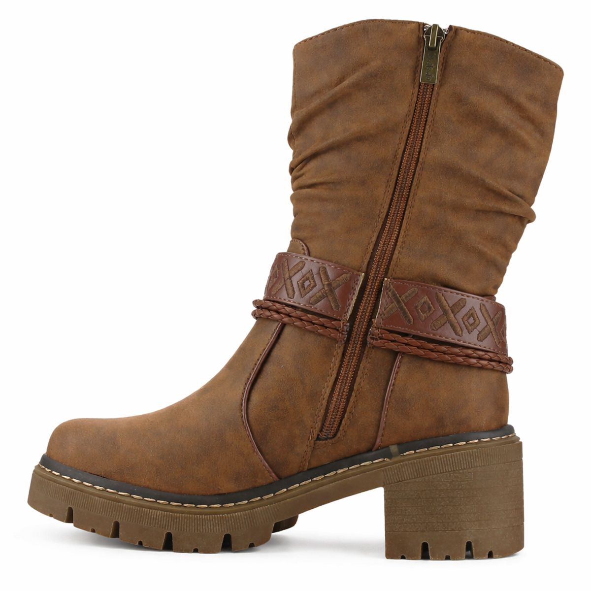 CHALADA - Botin Mujer Tostado Casual Chalada Terra