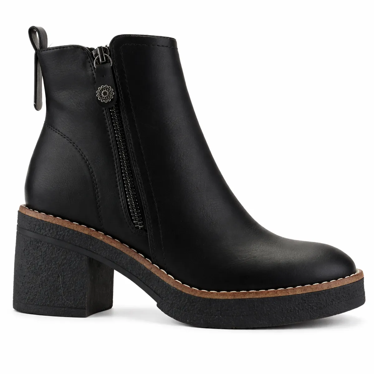 CHALADA - Botin Mujer Negro Casual Chalada Bricca
