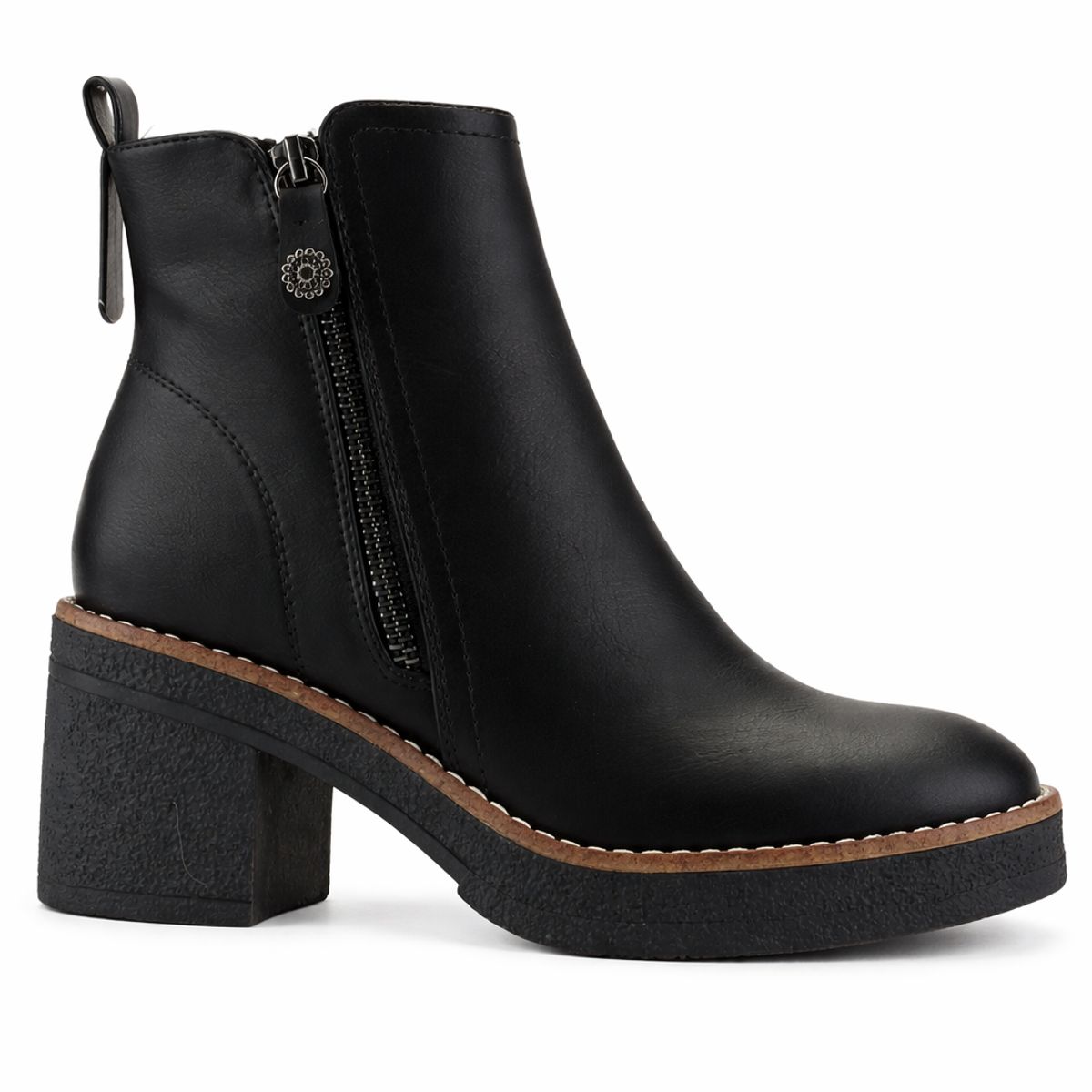 CHALADA - Botin Mujer Negro Casual Chalada Bricca