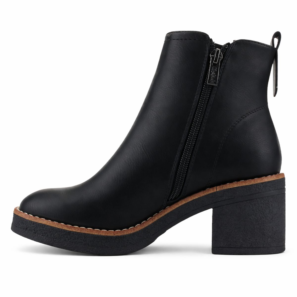 CHALADA - Botin Mujer Negro Casual Chalada Bricca