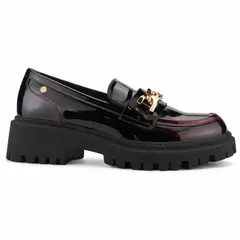 CHALADA - Mocasin Mujer Burdeo Casual Joop